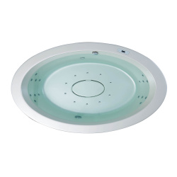 Овальный гидромассажный спа бассейн WS-S035